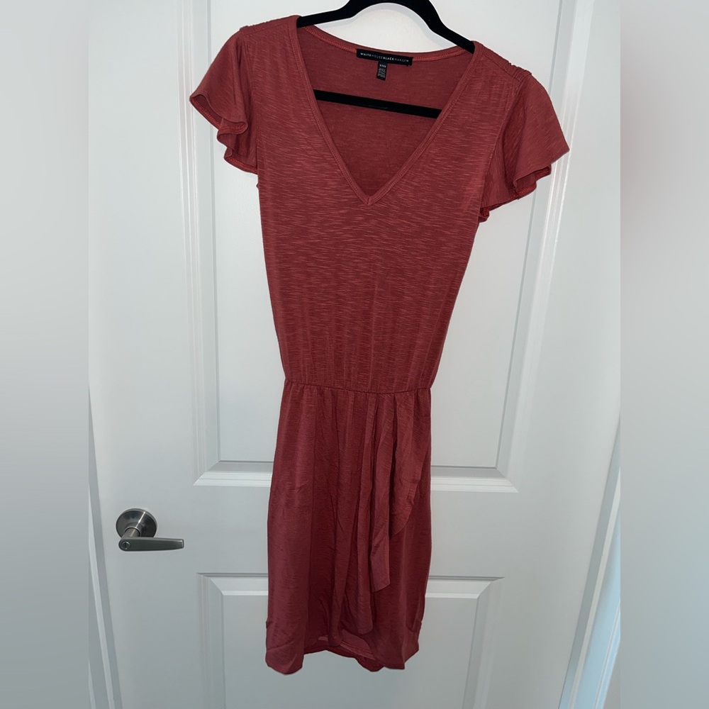 New! White House Black Market Rust Dress